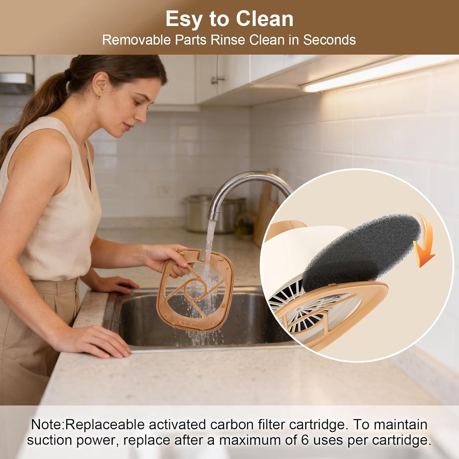 Desktop range hood