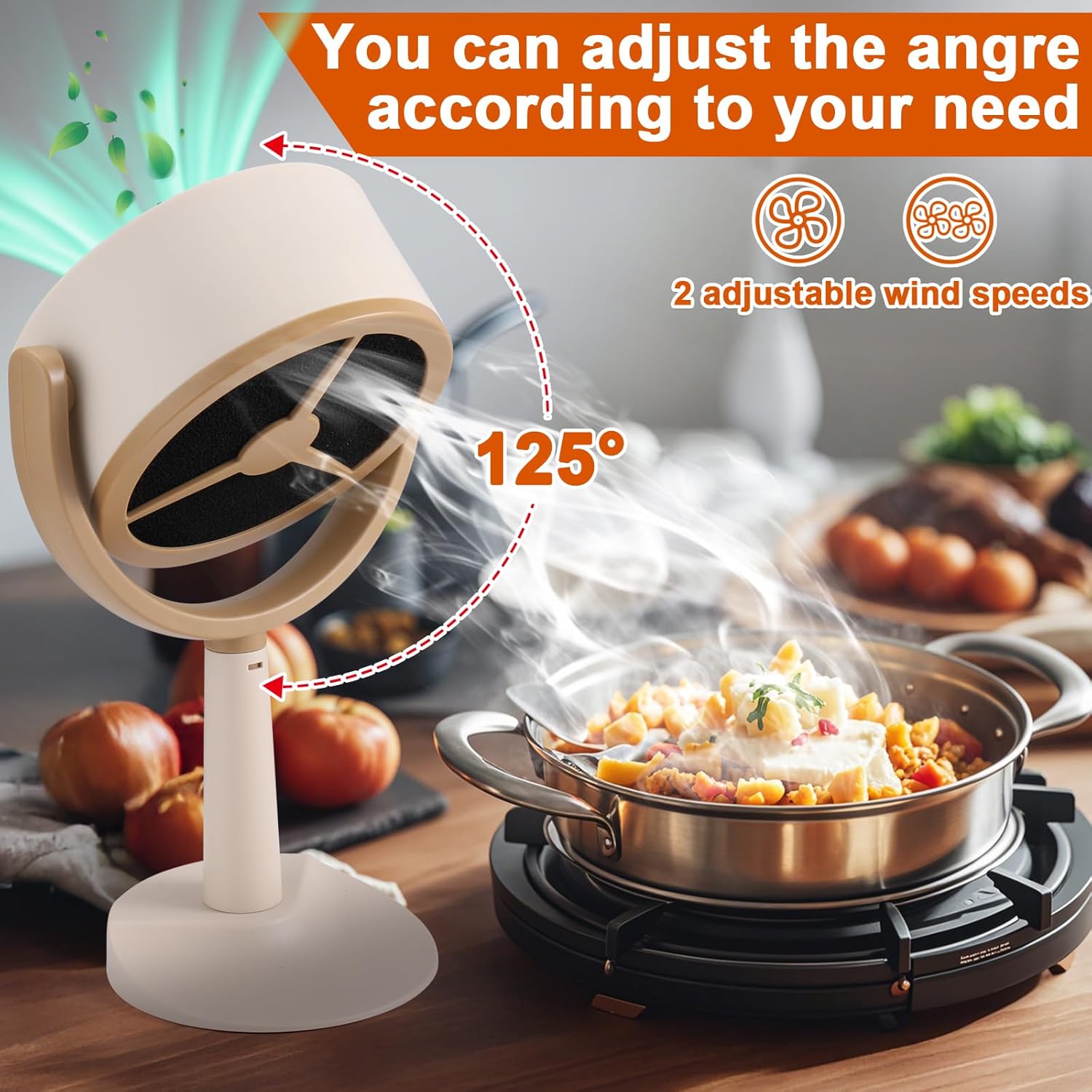 Desktop range hood