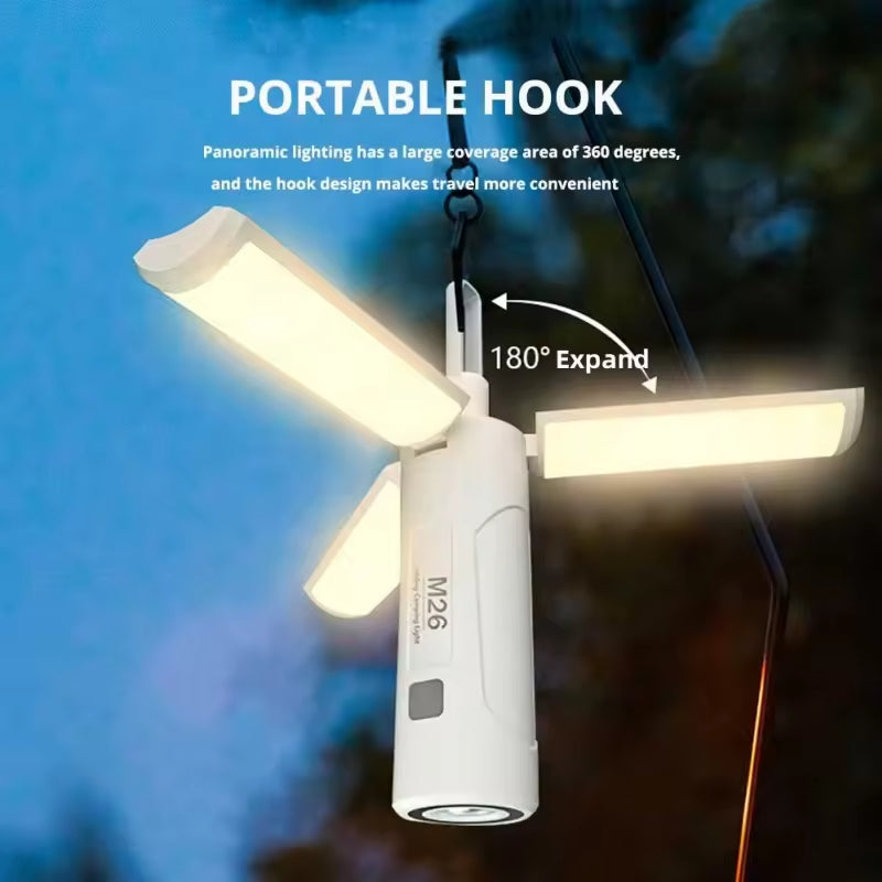 XICHAO 4-in-1 Multi-Function Camping Lantern