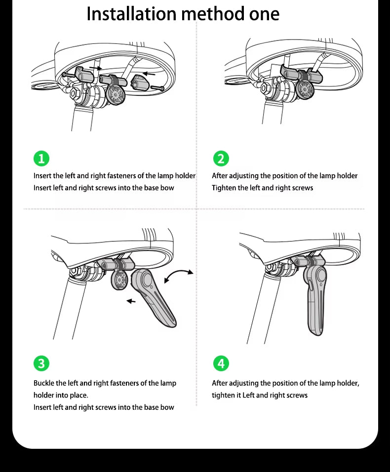 XICHAO Bicycle Intelligent brake sensing taillights