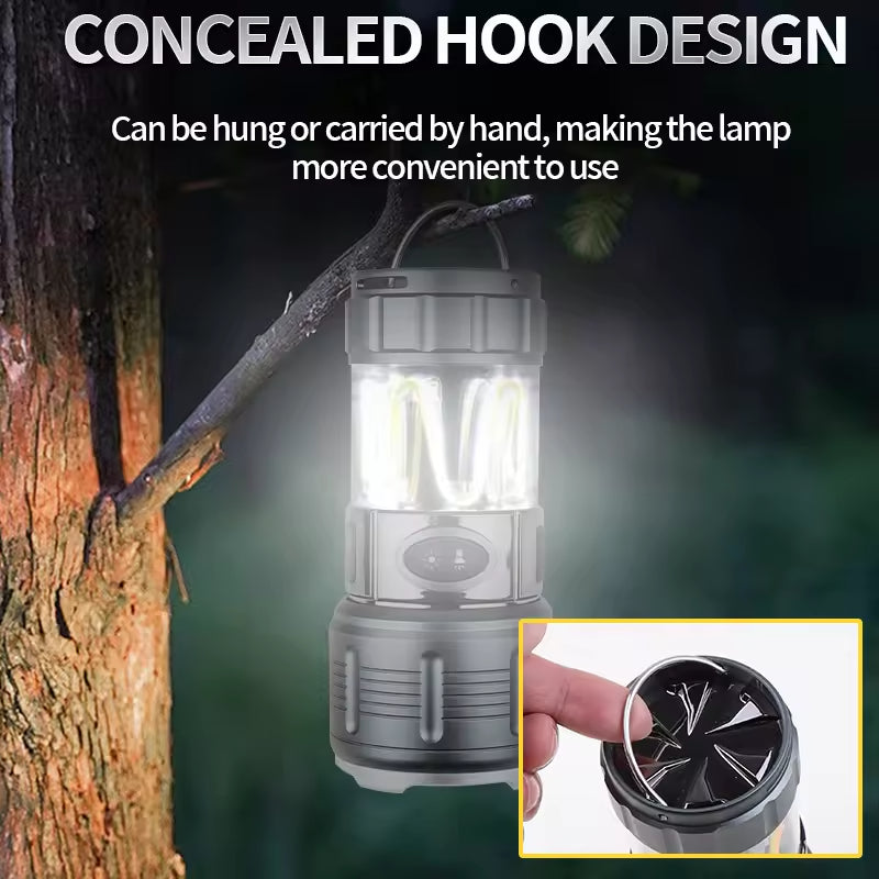 XICHAO 3-in-1 Camping light / flashlight