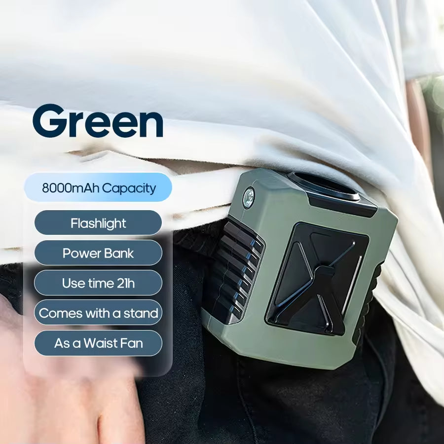 XICHAO 3-in-1 waist-hanging fan