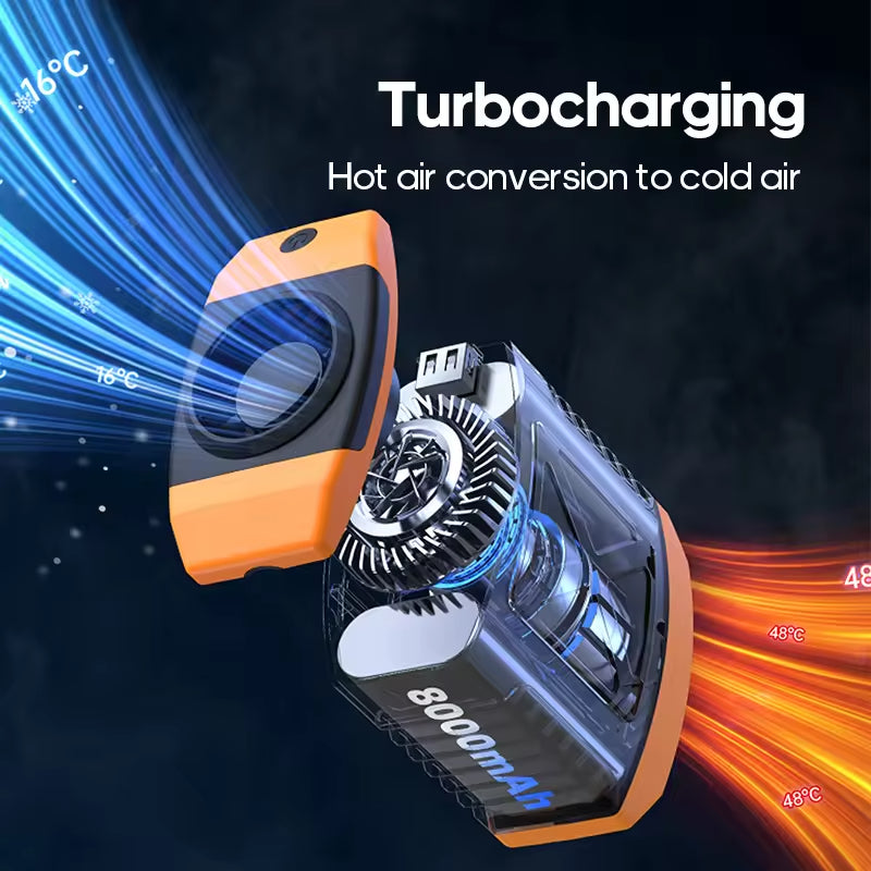 XICHAO 3-in-1 waist-hanging fan