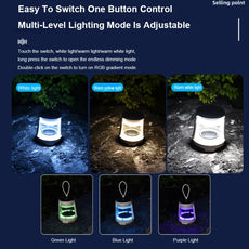 XICHAO Bluetooth speaker & Camping light